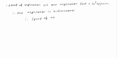 a-circular-molecule-of-dna-contains-1-million-base-pairs-if-the-rate-of-dna-synthesis-at-a-single-replication-fork-is-100000-nucleotides-per-minute-how-much-time-will-theta-replication-requi-99396