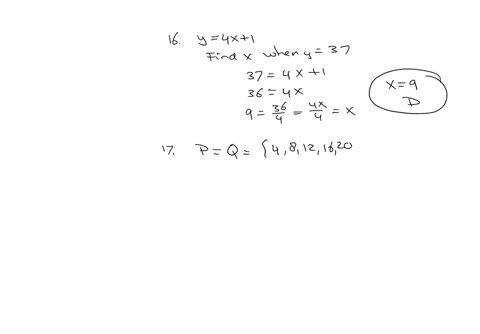 16-find-x-when-y37-a-6-b-7-c-8-d-9-17-if-p48121620-q16412-k-20-and-pq-find-the-value-of-k-a-20-b-16-c-8-d-4-18-the-area-of-a-trapezium-is-36-mathrmcm2-a-10-cm-b-18-cm-c-32-cm-d-36-cm-19-solve-1-x-div