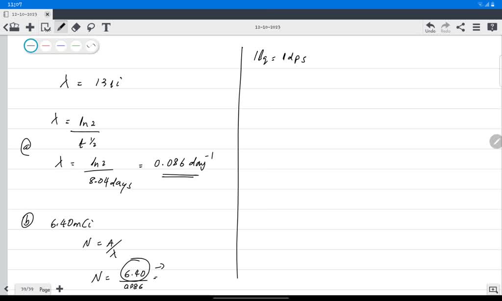 solved-the-half-life-of-131i-is-8-04-days-a-calculate-the-decay