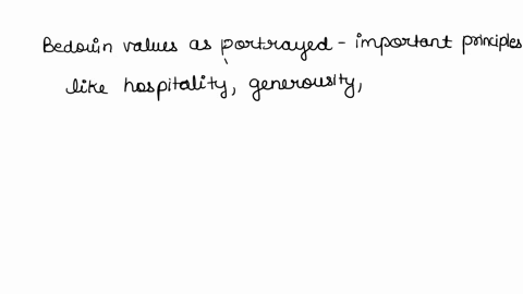 read-sura-8915-20-sura-921-21-sura-9013-20-after-reading-these-three-suras-chapters-how-would-you-define-basic-bedouin-values-that-are-of-vital-importance-to-living-a-good-life-in-your-own-w-35472