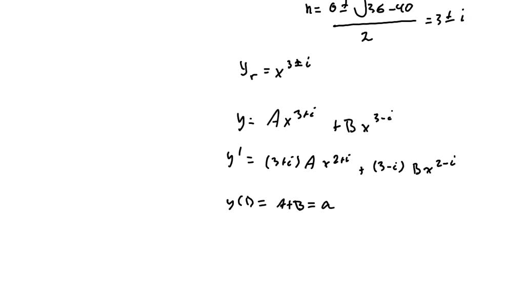 SOLVED: Solve the following ODE. [2 mark] xy′ − 2y = x2