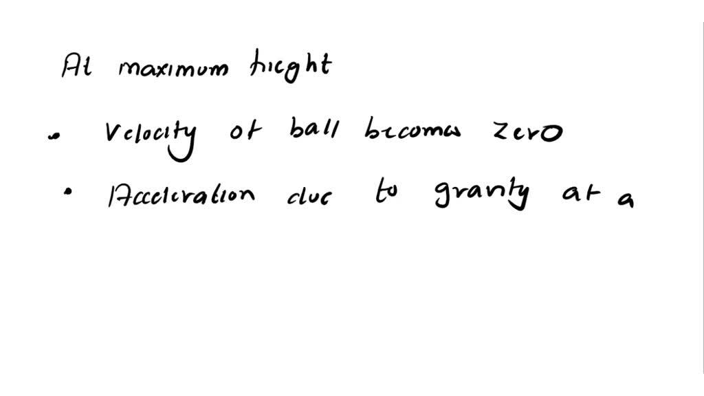 SOLVED A player throws a ball upwards with an initial speed of 29.4 m/s. What are the velocity