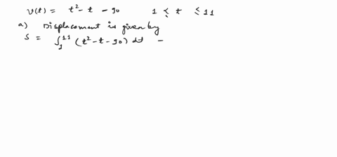 the-velocity-function-in-feet-per-second-is-given-for-a-particle-moving-along-a-straight-line-vt-t2-_-t-72-1-ts-16-a-find-the-displacement-1575-b-find-the-total-distance-that-the-partlcle-tr-39099