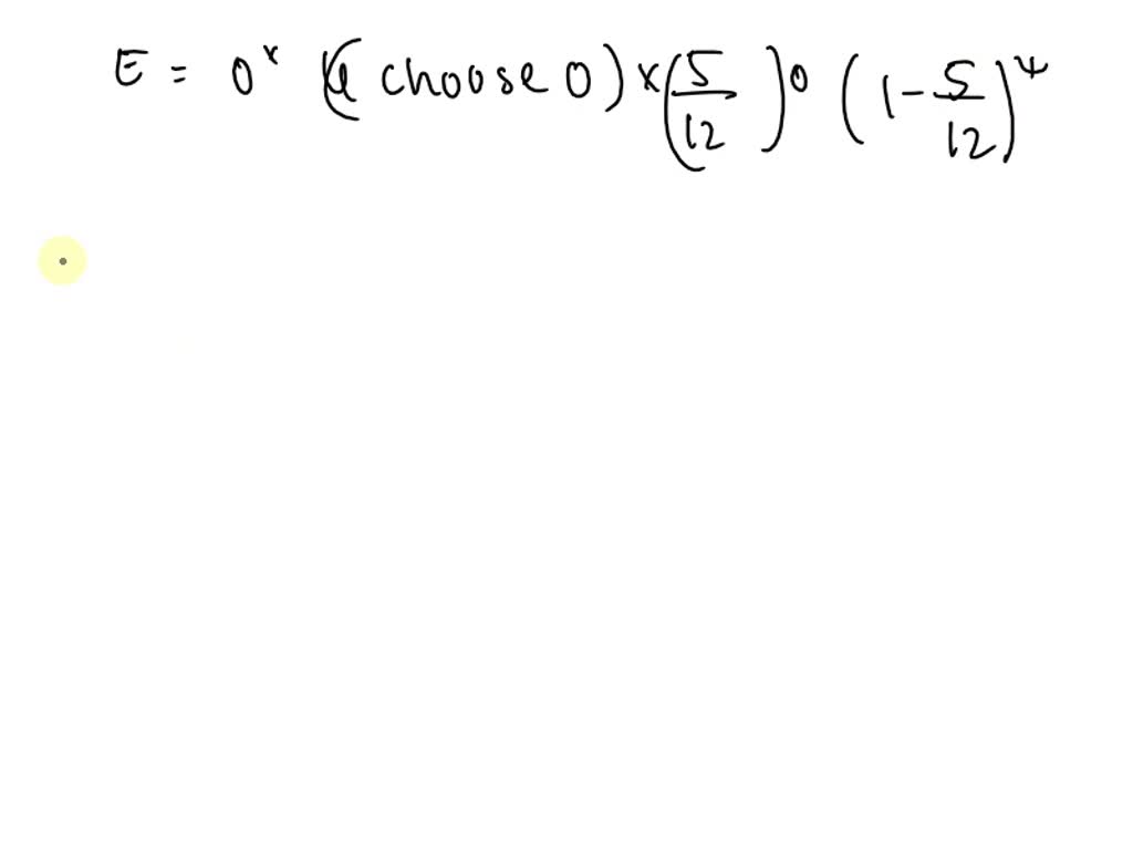 A sample of 4 items is selected at random from a box containing 12