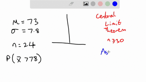 a-final-exam-in-math-160-has-a-mean-of-73-with-standard-deviation-78-if-24-students-are-randomly-selected-find-the-probability-that-the-mean-of-their-test-scores-is-greater-than-78-52814
