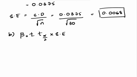 2-suppose-that-y-x-satisfy-the-three-least-squares-assumptions-lsal-lsa3-in-addition-assumptions-lsa4-and-lsa5-are-made-viz-u-no02-for-sample-of-size-n-30-the-sample-regression-function-is-y-58505