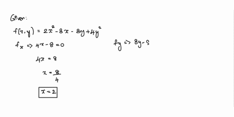 find-the-values-of-y-and-z-that-correspond-to-the-critical-point-of-the-function-fxy2x2-8x-8y4y2-y-find-fxx-at-the-point-found-above-find-fyy-at-the-point-found-above-find-fru-at-the-point-f-95386