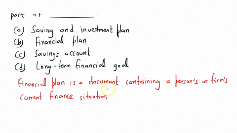 a-net-worth-statement-insurance-plan-and-a-budget-are-all-part-of-a-_____-saving-and-investing-plan-financial-plan-savings-account-long-term-financial-goal-50543