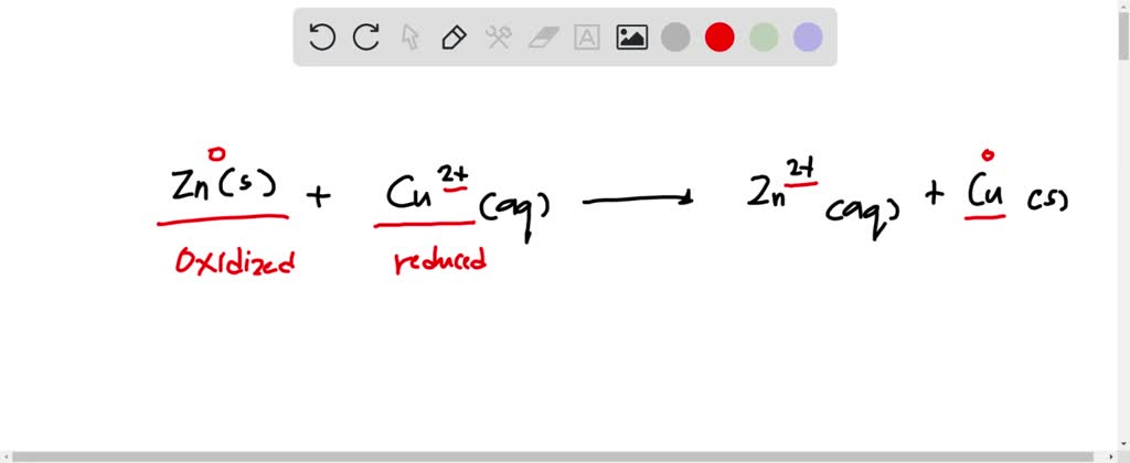 Solved Consider The Following Reaction Zn S Cu 2 Aq Zn 2 Aq