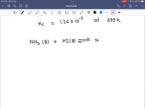 the-equilibrium-constant-kc-for-the-following-reaction-is-126x10-2-at-699-k-nhis-nzg-hig-calculate-kc-at-this-temperature-for-the-following-reaction-nhzg-hig-nhlis-kc-91447