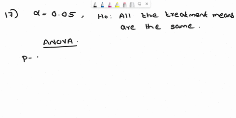 17-assume-you-are-conducting-a-one-way-analysis-of-variance-using-005-level-of-significance-and-have-found-that-the-p-value-006-which-of-the-follow-is-correct-regarding-what-you-can-conclude-87754