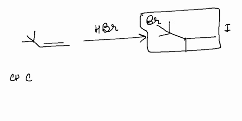 what-are-the-expected-major-products-of-hbr-addition-to-the-alkene-shown-below-hbr-enantiomet-enanlioner-73094