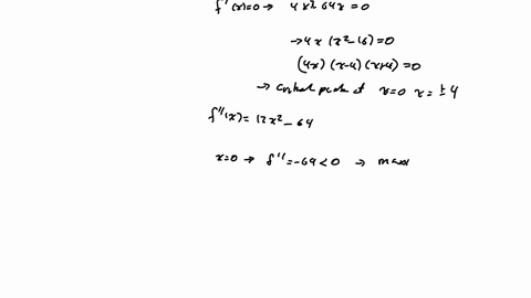 a-find-the-open-intervals-on-which-the-function-is-increasing-and-decreasing-b-identify-the-functions-local-and-absolute-extreme-values-if-any-saying-where-they-occur-fx-x4-32x2-256-a-on-wha-69187