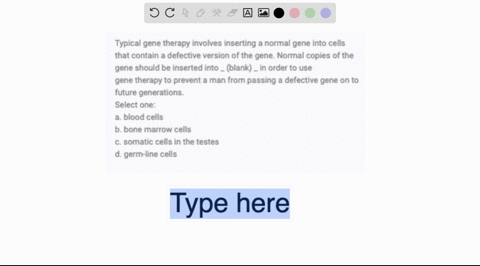 typical-gene-therapy-involves-inserting-a-normal-gene-into-cells-that-contain-a-defective-version-of-the-gene-normal-copies-of-the-gene-should-be-inserted-into-_-blank-_-in-order-to-use-gene-09484
