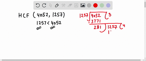 use-euclids-algorithm-to-find-the-hcf-of-4052-and-1257-29886