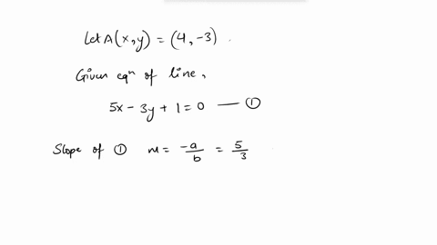 find-the-equation-of-the-straight-line-perpendicular-to-the-line-5x-3y10-and-passing-through-the-point-4-3-10288