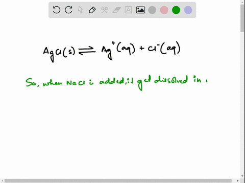 if-a-saturated-solution-of-silver-chlorideagcl-has-a-small-amount-of-solid-sodium-chloride-nacl-added-which-of-the-following-is-true-agcls-agaq-cl-aq-1the-nacl-will-dissolve-and-the-equilibr-81617
