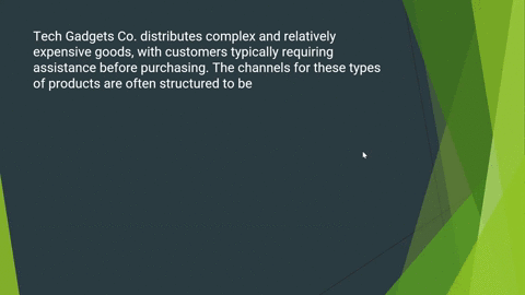 tech-gadgets-co-distributes-complex-and-relatively-expensive-goods-with-customers-typically-requiring-assistance-before-purchasing-the-channels-for-these-types-of-products-are-often-structur-70132