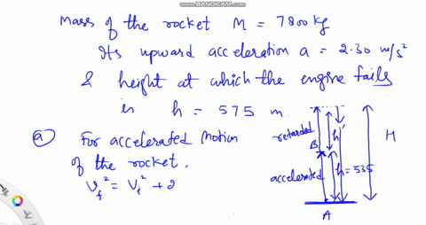 a-7800-kg-rocket-blasts-off-vertically-from-the-launch-pad-with-a-constant-upward-acceleration-of-230-ms2-and-feels-no-appreciable-air-resistance-when-it-has-reached-a-height-of-575m-its-eng-26748