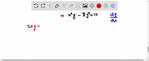 find-dydx-by-implicit-differentiation-given-that-x2y8y410-your-answer-could-involve-both-x-and-y-enclose-numerators-and-denominators-in-parentheses-for-example-ab1n-dydx-99981
