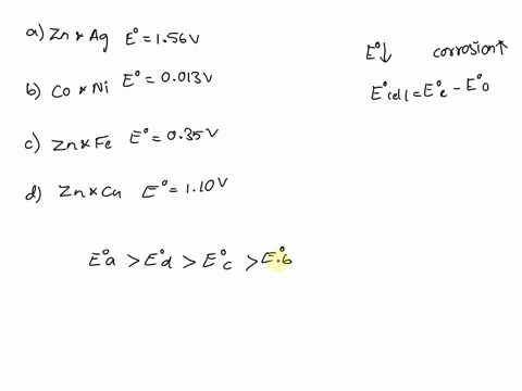 1-order-the-following-galvanic-cells-in-terms-of-the-rate-of-corrosion-from-highest-to-lowest-a-zn-ag-b-co-ni-c-zn-fe-zn-cu-2-which-one-a-or-b-gives-a-higher-corrosion-rate-why-epzn-076-et-0-74159