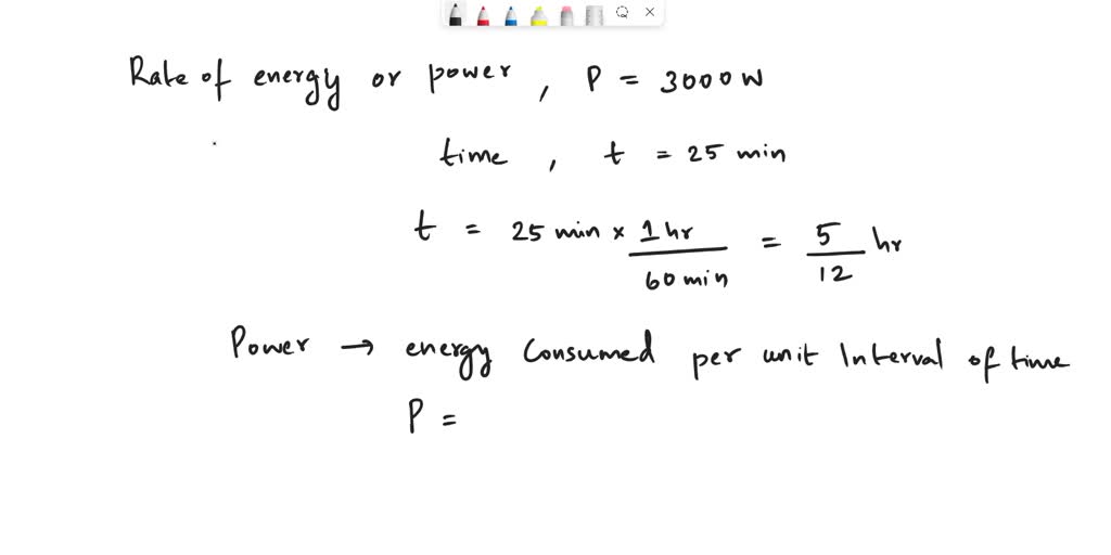 solved-an-electric-clothes-dryer-is-rated-at-3-000-w-how-much-energy