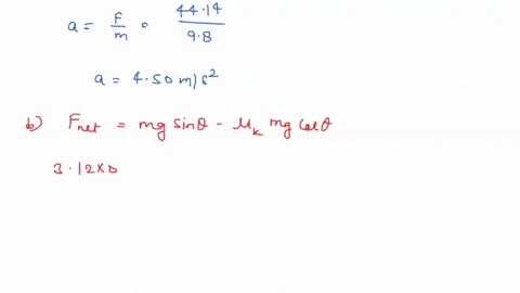 a-block-with-mass-m1-85-kg-is-on-an-incline-with-an-angle-32o-with-respect-to-the-horizontal-for-the-first-question-there-is-no-friction-but-for-the-rest-of-this-problem-the-coefficient-of-s-87993