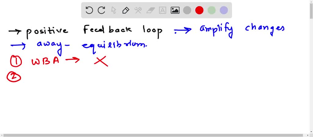 Which Sentence Describes An Example Of A Positive Feedback Loop