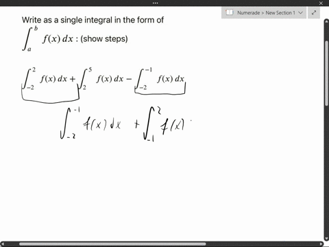 write-as-a-single-integral-in-the-form-of-b-fx-dx-show-steps-f-fx-dx-fx-dx-l-fx-dx-88734