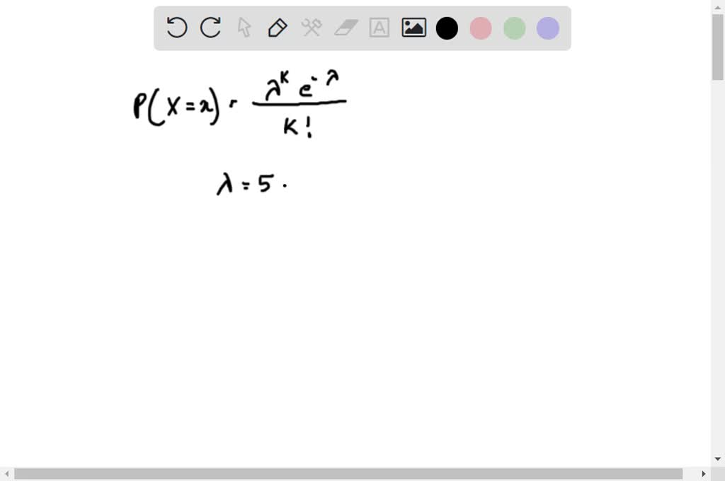 SOLVED: A statistics professor receives an average of five e-mail ...