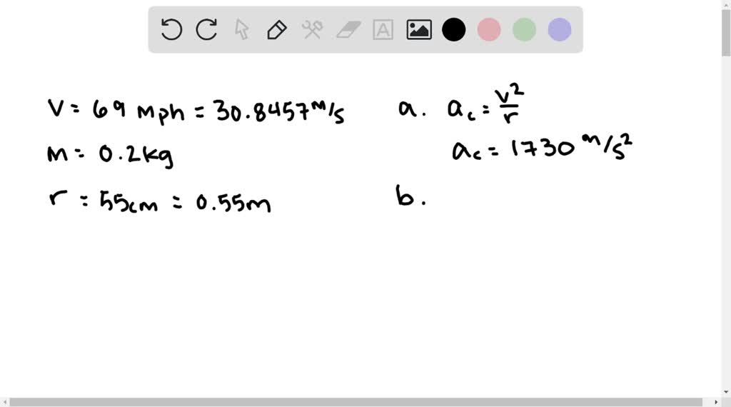 SOLVED A fastpitch softball player does a "windmill" pitch, moving her