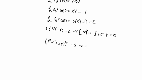 point-use-the-laplace-transiorm-to-solve-the-following-initial-value-problem-y-4y-sy-0-y0-1-y-2-first-using-y-for-the-laplace-transform-of-yt-ie-y-cy-find-the-equation-you-get-by-taking-the-25175