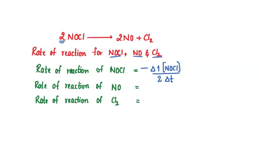 Rate Of Change Of Concentration Differential Equation