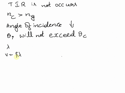 a-ray-of-light-incidents-on-piece-of-glass-coated-with-a-thin-layer-of-optical-transparent-material-as-shown-on-the-right-show-that-the-total-internal-reflection-is-not-possible-at-the-coati-31804