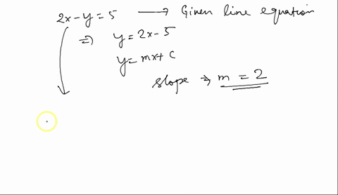 what-is-the-slope-intercept-form-of-the-equation-of-the-line-passing-through-3-2-and-parallel-to-2x-y5-45316
