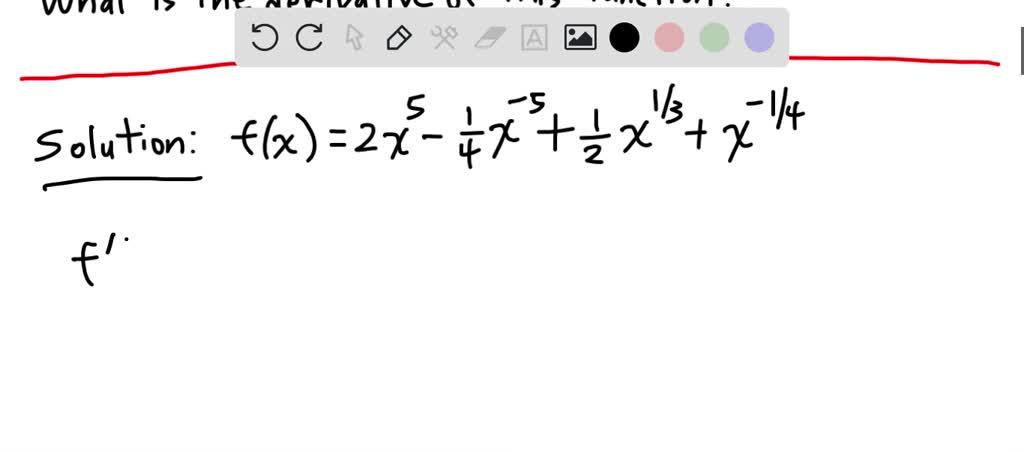 SOLVED: Find derivative