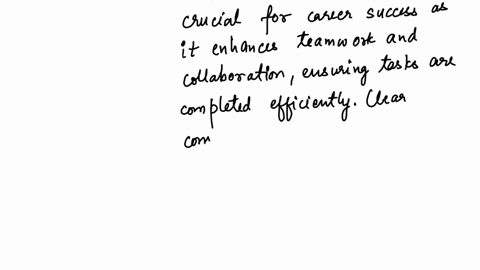 why-communcation-is-important-for-the-career-give-me-3-sentences-or-4-sentences
