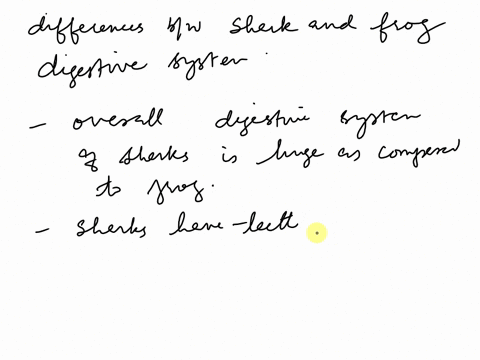 give-differences-between-shark-and-frog-regarding-digestive-system-44082
