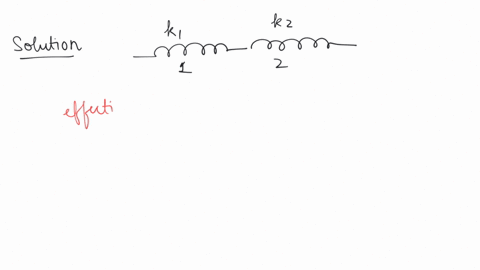 two-springs-of-spring-constants-k1-and-k2-are-joined-in-series-the-effective-spring-constant-of-the-combination-is-given-by