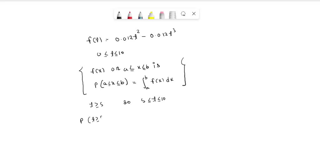 SOLVED The time t (in minutes) needed to read an article appearing on