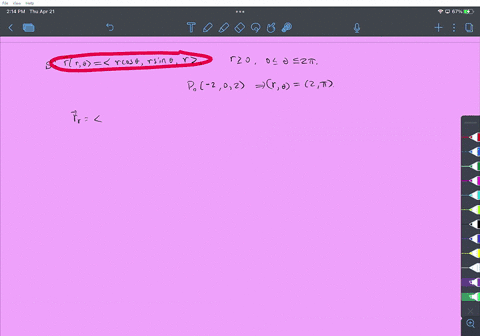 find-an-equation-for-the-plane-tangent-to-the-cone-rr0-r-cos-0-i-r-sin-0-jrk-r20-0-021-at-the-point-po-202-corresponding-to-r0-21-then-find-cartesian-equation-for-the-surface-and-sketch-the-50415