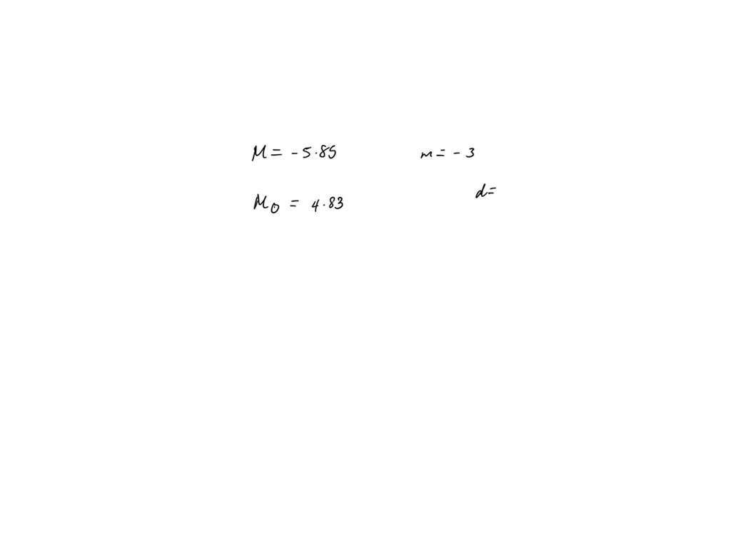 SOLVED: The star's information can be found on Wikipedia. Calculate the ...