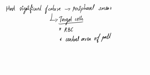 43-yo-male-with-recently-diagnosed-dm-he-was-asymptomatic-but-had-an-abnormal-hemoglobin-detected-on-his-hgb-a1c-screen-his-cbc-from-the-same-time-showed-a-hgb-of-119-gdl-and-an-mcv-of-744fl-77455