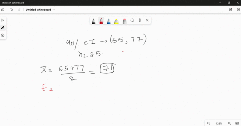 a-90-confidence-interval-for-a-population-mean-is-65-77-the-population-distribution-is-approximately-normal-and-the-population-standard-deviation-is-unknown-this-confidence-interval-is-based-78312