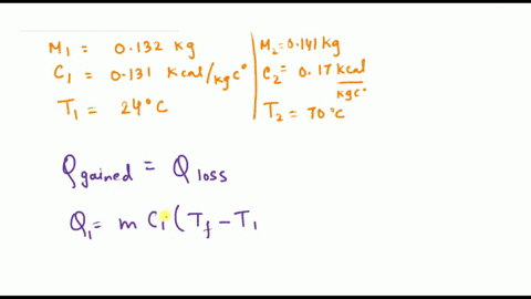 two-blocks-of-metal-come-into-contact-with-one-another-given-the-following-data-block-one-specific-heat-0131-kcalkgc-mass-0132-kg-initial-temperature-24-c-block-two-specific-heat-017-kcalkgc-00017