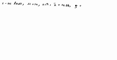 1-point-the-hemoglobin-count-hc-in-grams-per-100-milliliters-of-whole-blood-is-approximately-normally-distributed-with-population-mean-14-for-healthy-adult-women-suppose-a-female-patient-has-17538