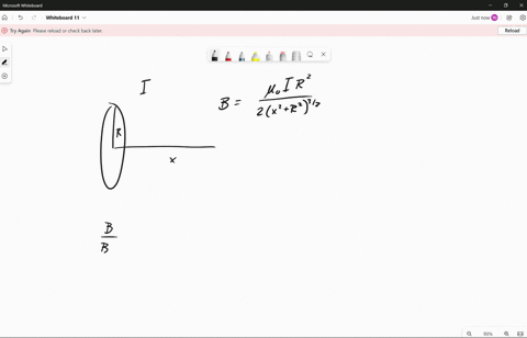 consider-a-flat-circular-current-loop-of-radius-r-carrying-a-current-i-choose-the-x-axis-to-be-alo-2-62975