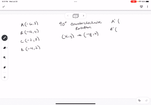 a-rhombus-has-coordinates-a-6-3-b-4-4-c-2-3-and-d-4-2-what-are-the-coordinates-of-rhombus-abcd-after-a-90-counterclockwise-rotation-about-the-origin-followed-by-a-translation-3-units-to-the-26705