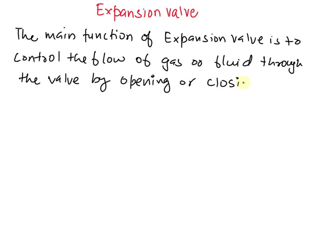 SOLVED a) What is meant by a control valve’s flow characteristic? (2