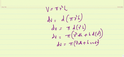 the-volume-of-a-cylinder-of-radius-and-height-h-is-v-_-nrh-calculate-the-percentage-increase-in-v-if-r-is-increased-by-09-and-h-is-increased-by-23-hint-use-the-linear-approximation-t0-show-t-06867